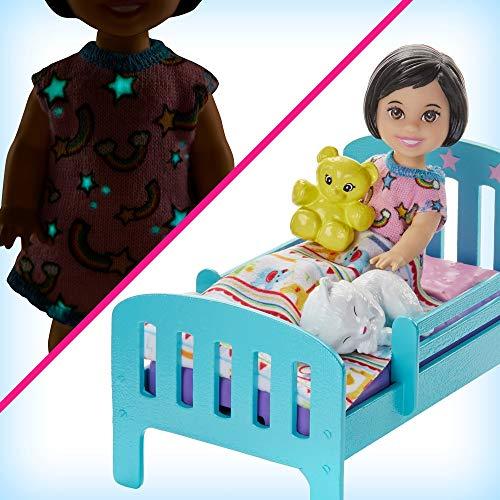 Barbie Skipper Babysitters Inc. Bedtime Playset with Babysitting Skipper Doll - sctoyswholesale