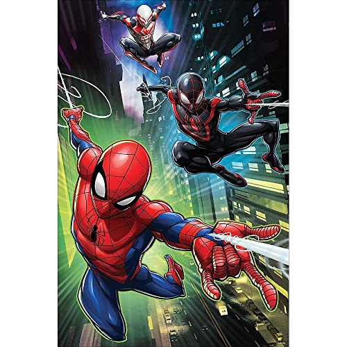 Marvel Spider-Man Prime 3D TWIN PACK Lenticular Puzzles of 500pcs Each
