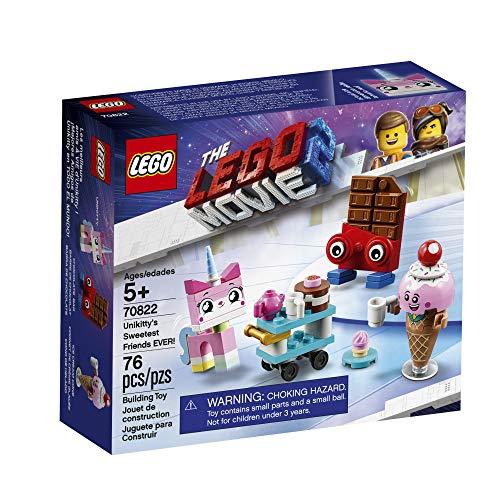 LEGO The LEGO Movie 2 Unikitty’s Sweetest Friends EVER! 70822 Pretend Play Food and Friends Building Kit for Girls and Boys, Unikitty LEGO Set (76 Pieces) (Discontinued by Manufacturer) - sctoyswholesale