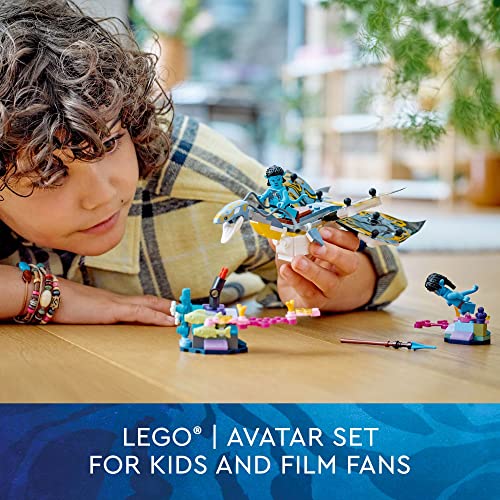 LEGO Avatar Ilu Discovery 75575, The Way of Water Movie Building Toy Ocean Set