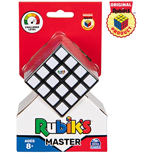 Rubik’s Master, The Official 4x4 Cube Classic Color-Matching Problem-Solving Brain Teaser Puzzle 1-Player Game Toy, for Adults & Kids Ages 8 and up - sctoyswholesale