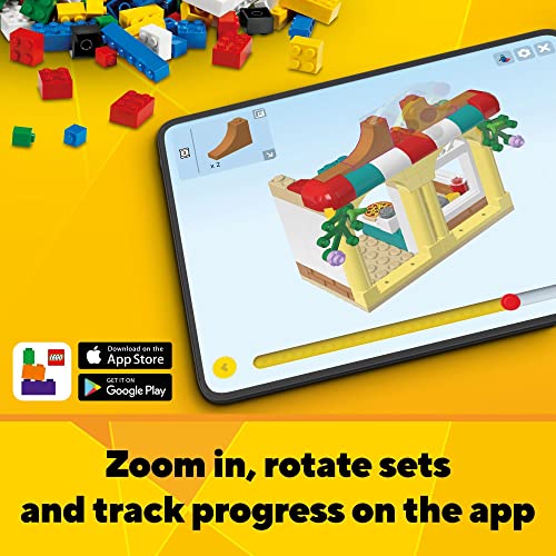 LEGO Creator 3 in 1 Exotic Parrot to Frog to Fish 31136 Animal Figures Building Toy, Creative Toys and Easter Gift for Kids Ages 7 and up