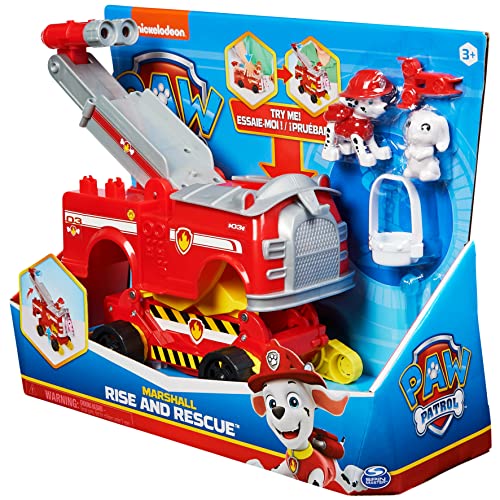 Paw Patrol, Marshall Rise and Rescue Transforming Toy Car with Action Figures and Accessories - sctoyswholesale