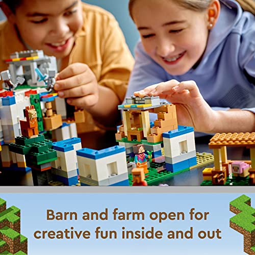 LEGO Minecraft The Llama Village 21188 Building Toy Set for Kids, Girls, and Boys Ages 9+ (1,252 Pieces)
