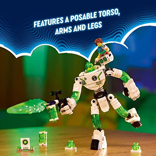 LEGO DREAMZzz Mateo and Z-Blob The Robot 71454 Building Toy Set, 2 in 1 Build Transforms Z-Blob to Robot, Great Gift for Kids Ages 7+
