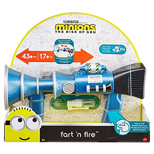 Minions: Fart 'n Fire Super-Size Blaster with 20 Plus Fart Sounds and Realistic Far Mist - sctoyswholesale