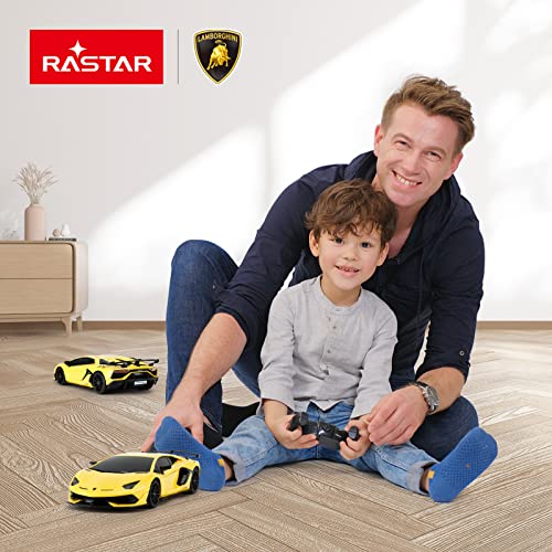 Remote Control Car Lamborghini Aventador SVJ 1:14 Scale, RASTAR - sctoyswholesale
