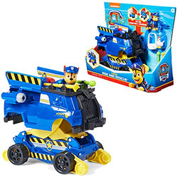 PAW Patrol Chase Rise and Rescue Transforming Toy Car with Action Figures and Accessories - sctoyswholesale