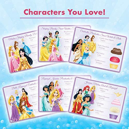 Wonder Forge Disney Princess Enchanted Cupcake Party Game For Girls & Boys Age 3 & Up - A Fun & Fast Matching Party Game You Can Play Over & Over (1088) - sctoyswholesale