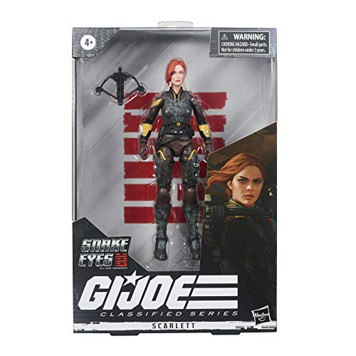 G.I. Joe Classified Series Snake Eyes: G.I. Joe Origins Scarlett Action Figure Collectible 20 - sctoyswholesale