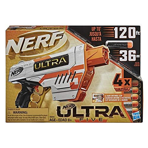 NERF Ultra Five Blaster 4-Dart Internal Clip, Ultra Darts, Dart