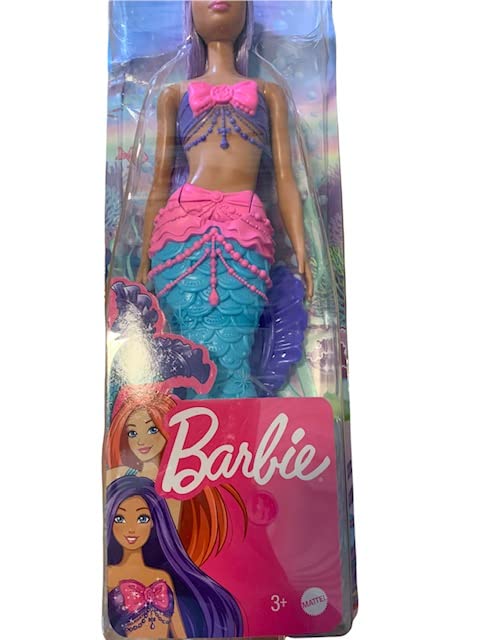 Barbie Mermaid Doll with Purple Hair - sctoyswholesale