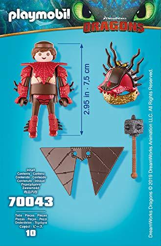 PLAYMOBIL - How to Train Your Dragon: Snotlout with Flight Suit (DreamWorks) - sctoyswholesale