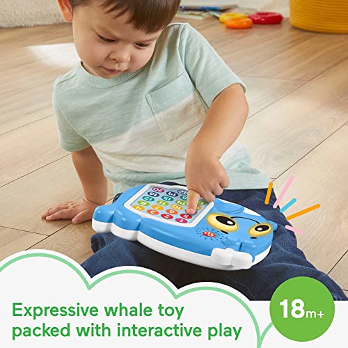 Fisher-Price Linkimals 1-20 Count & Quiz Whale, Interactive Musical Learning Toy - sctoyswholesale