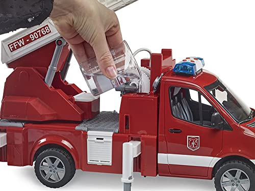 Bruder MB Sprinter Fire Engine w Ladder Water Pump & L/Smodule - sctoyswholesale