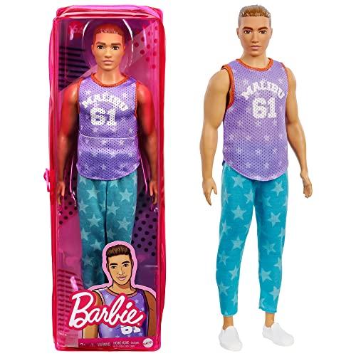 Barbie Ken Fashionistas Doll #165 with Sculpted Brown Hair –