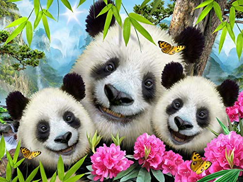 Puzzle 3D Puzzle with Plush -Howard Robinson Panda Selfie 48 pcs