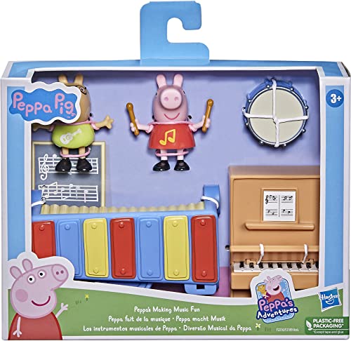 Hasbro Peppa Pig Peppa's Adventures Peppa's Making Music Fun Preschool Toy - sctoyswholesale