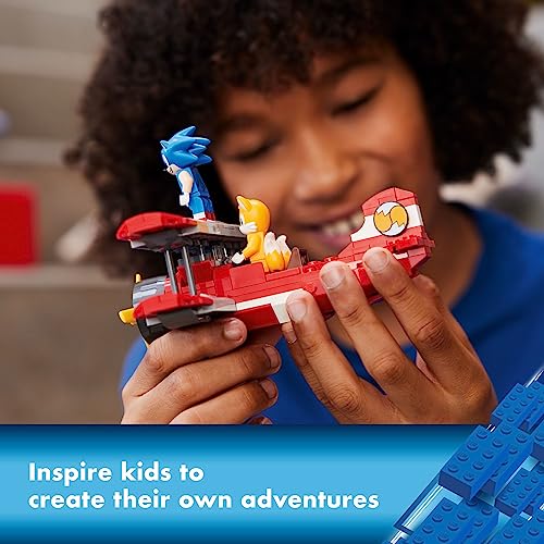 LEGO Sonic the Hedgehog Tails' Workshop and Tornado Plane 76991 Building  Toy Set, Airplane Toy with 4 Sonic Figures and Accessories for Creative  Role Play, Gift for 6 Year Olds who Love Gaming 