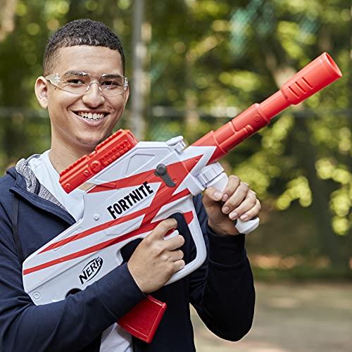 NERF Fortnite B-AR Motorized Dart Blaster -- Fortnite Converge Wrap, Motorized 10-Dart Blasting - sctoyswholesale