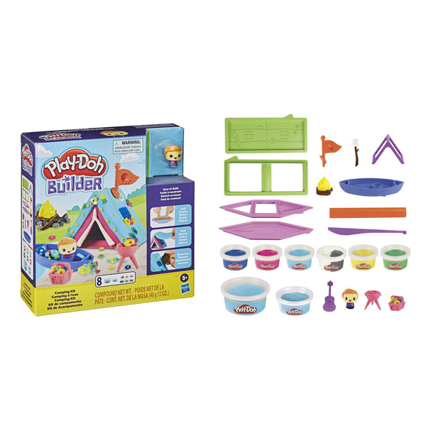 Play-Doh Builder Camping Kit, Includes 8 Cans of Compound - sctoyswholesale