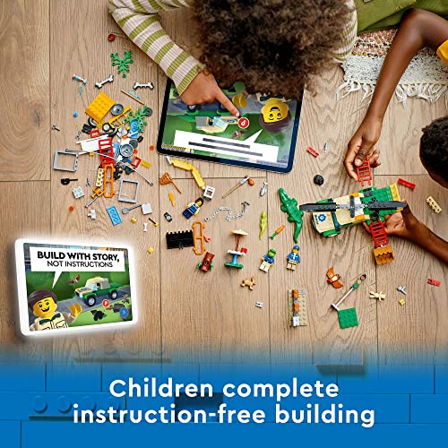 LEGO City Wild Animal Rescue Missions 60353 Interactive Digital Building Toy Set for Kids, Boys, and Girls Ages 6+ (246 Pieces)