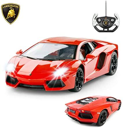 Voiture télécommandée Lamborghini Sian FKP RC orange • Voitures