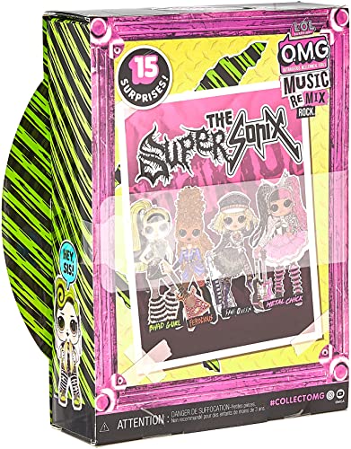 LOL Surprise! OMG Remix Super Surprise Doll~ Metal Chick~ NEW! See