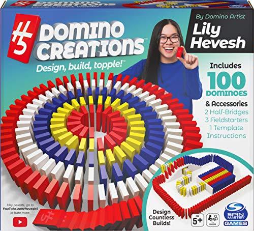 H5 Domino Creations 100-Piece Set by Lily Hevesh, Family Game - sctoyswholesale