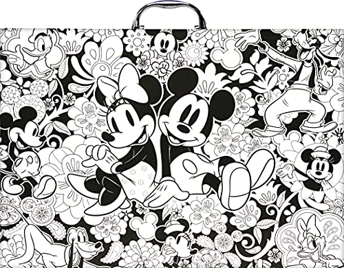 Art Set  Disney Mickey Mouse and Friends 30 Piece Creative Art Studio Portable Art Set by CRA-Z-Art