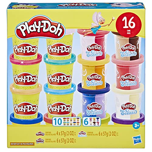 Play-Doh Growin Garden Toy Gardening Tools Set for Kids with 3 Non-Toxic Colors