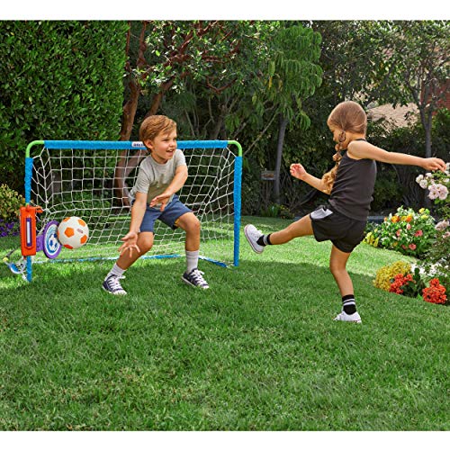 Little Tikes 2-in-1 Water Soccer/Football Sports Game with Net, Ball & Pump