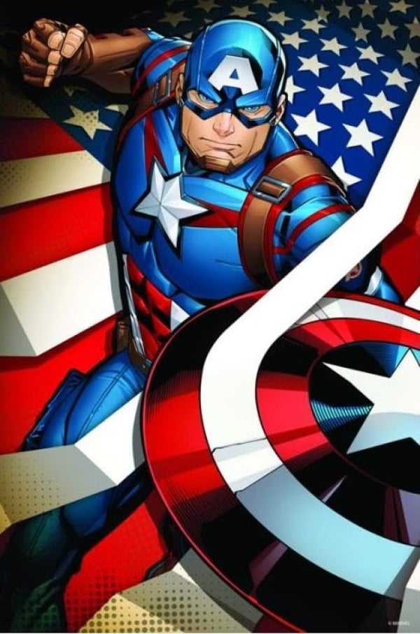 3D Puzzle 300 Pieces Captain America