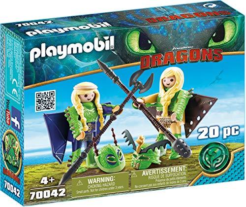 PLAYMOBIL How to Train Your Dragon III Ruffnut and Tuffnut with Flight Suit - sctoyswholesale