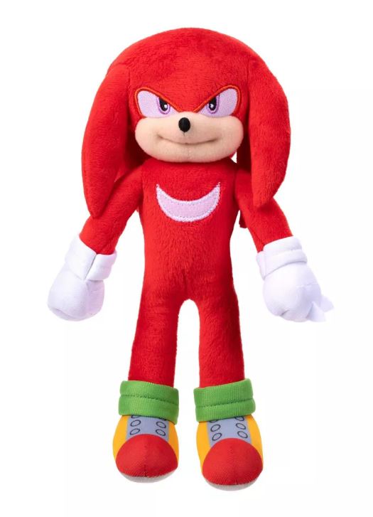 Plush Toy Sonic the Hedgehog 2 9" Knuckles - sctoyswholesale
