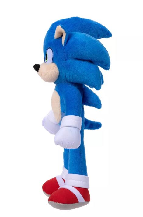 Plush Toy Sonic the Hedgehog 2 9" Sonic - sctoyswholesale