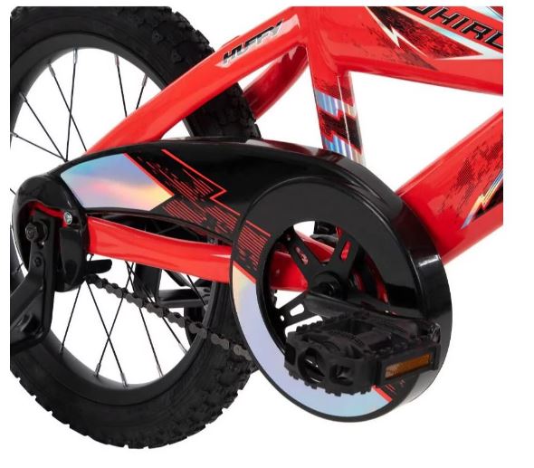 Huffy 16" Whirl Kids' Bike with Training Wheels - Red