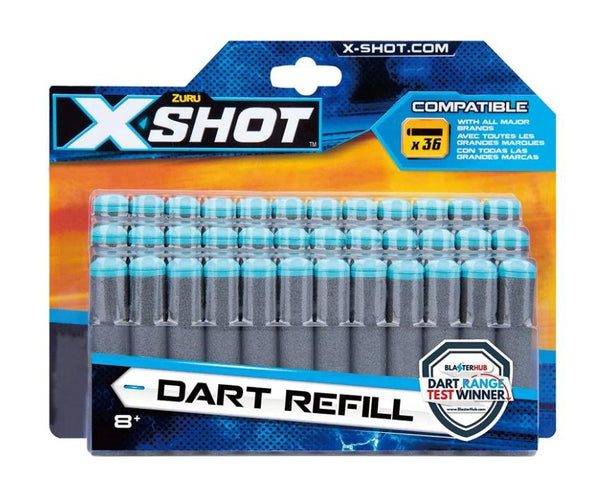 X-Shot Excel Dart Refill Pack – 36 darts - sctoyswholesale