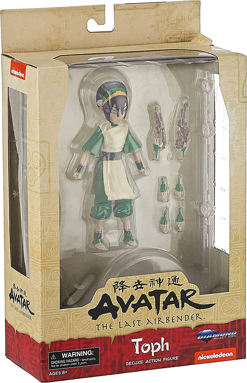 DIAMOND SELECT TOYS Avatar The Last Airbender: Toph Deluxe Action Figure