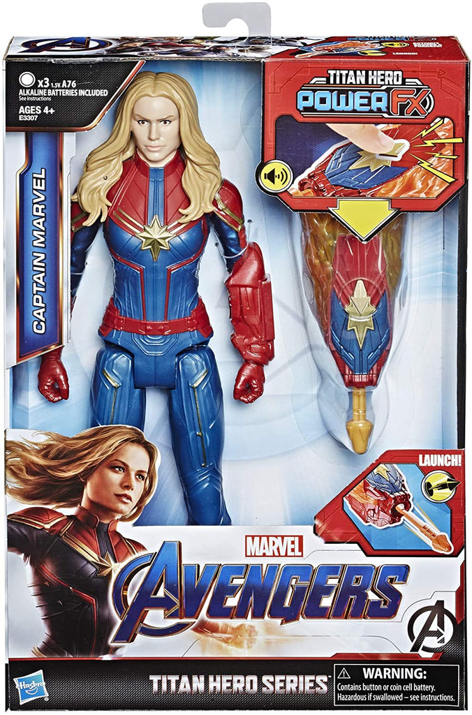 Avengers Marvel Endgame Titan Hero Power Fx Captain Marvel