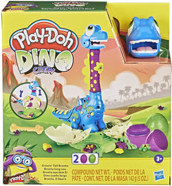 Play-Doh Dino Crew Growin' Tall Bronto Toy Dinosaur, Non-Toxic - sctoyswholesale