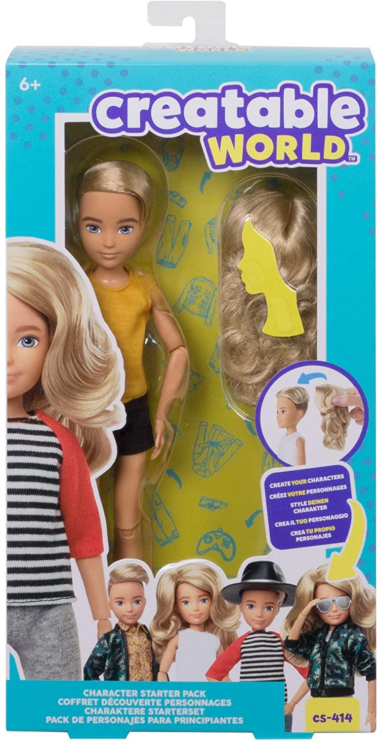 Character Starter Pack Blonde Doll - sctoyswholesale