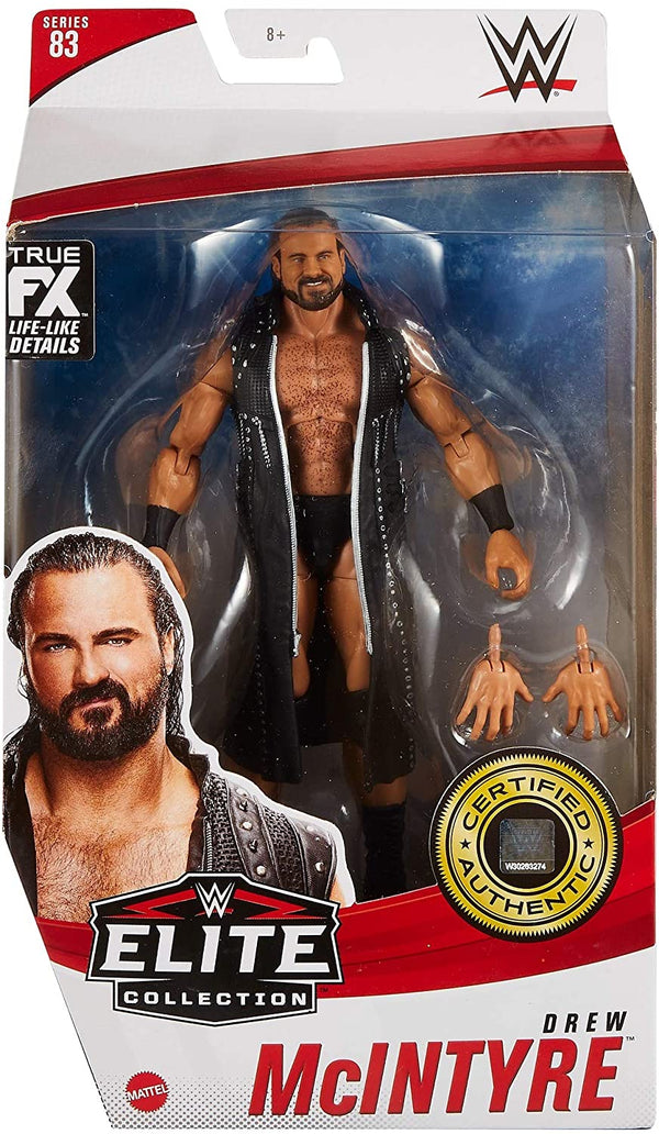 WWE Drew Mcintyre Elite Collection Series 83 Action Figure 6 in Posable Collectible Gift Fans Ages 8 Years Old and Up - sctoyswholesale