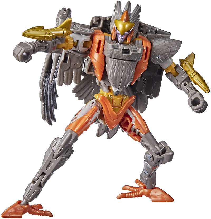 Transformers Toys Generations War for Cybertron: Kingdom Deluxe WFC-K14 Airazor Action Figure - sctoyswholesale
