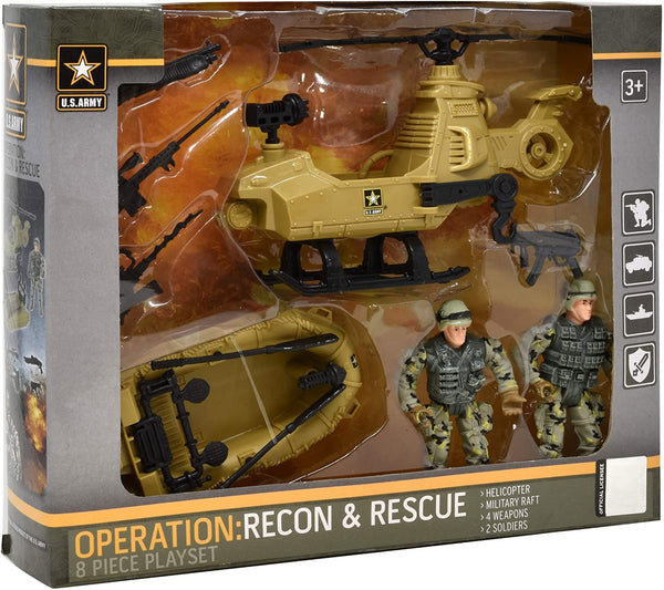 US Army Recon and Rescue 8 Piece Set - sctoyswholesale