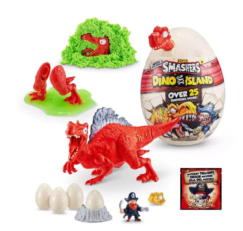 Smashers Dino Island Series 5 Mega Egg by ZURU (Style May Vary)