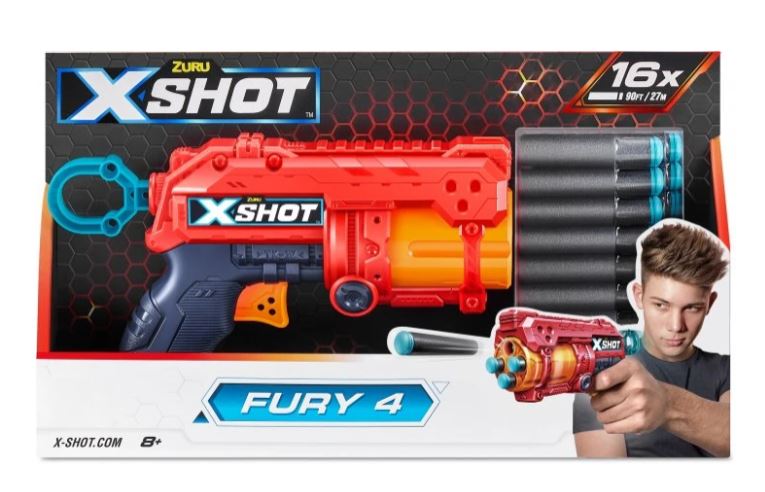 X-Shot Excel Fury 4 Blaster