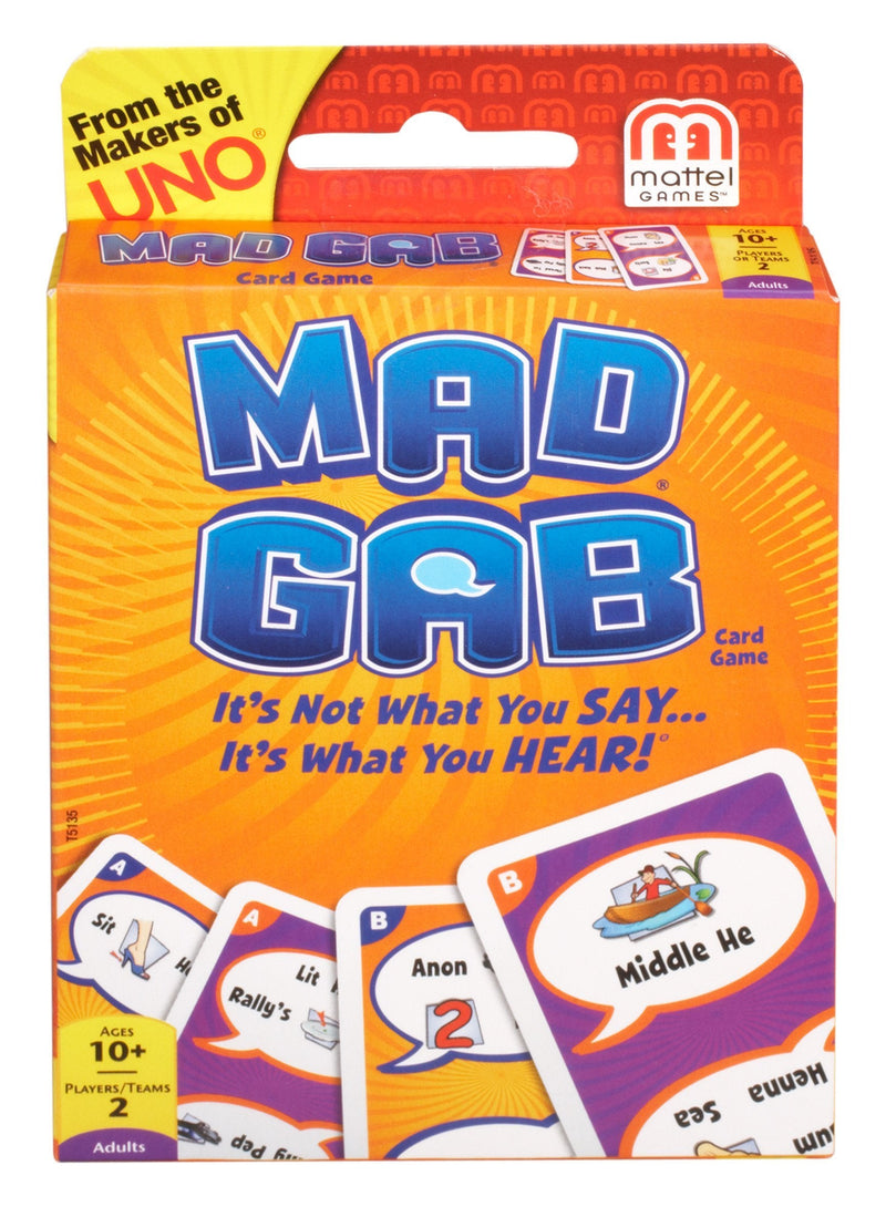 Mattel Games Mad Gab Picto-Gabs Card Game - sctoyswholesale