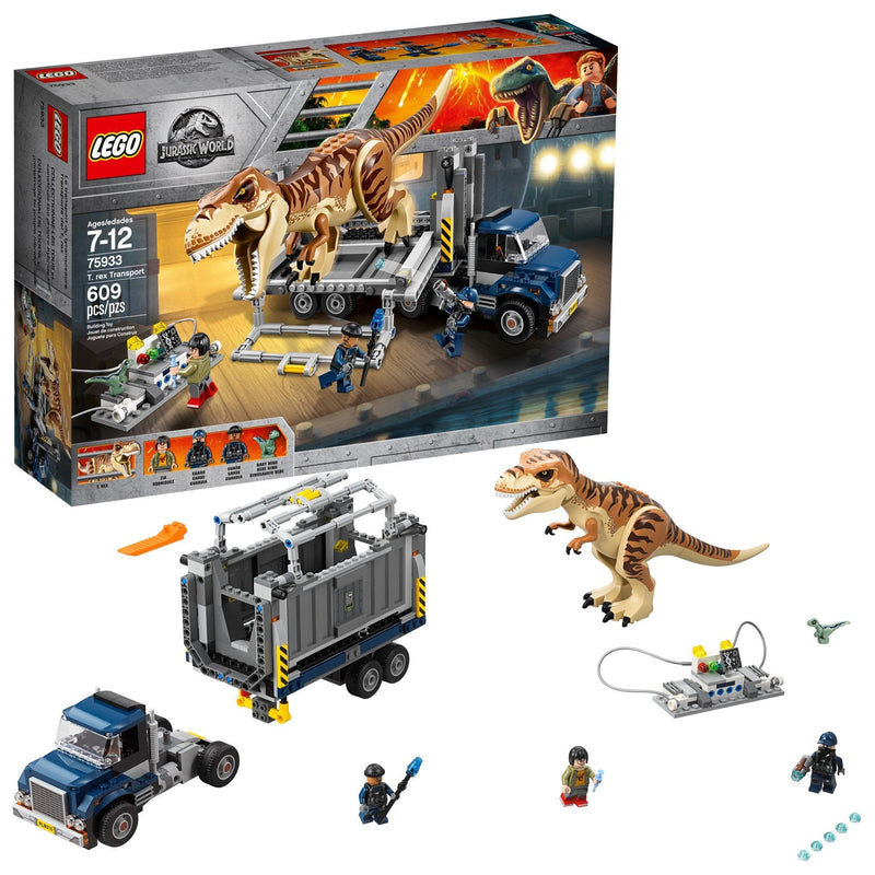 LEGO Jurassic World T. Transport 75933 Dinosaur Play Set with Toy – StockCalifornia