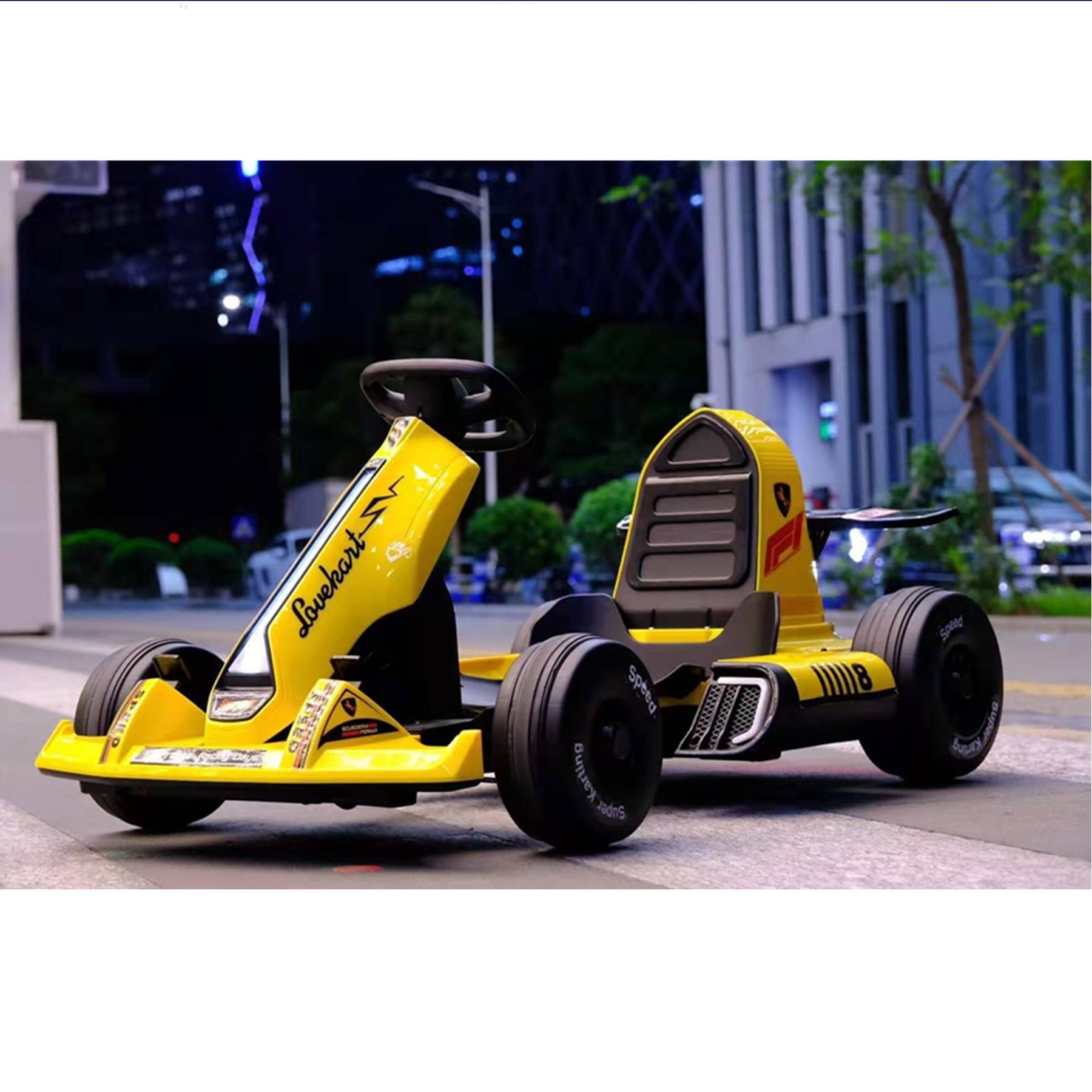 Electric Go Kart for Kids 12V7AH Battery Powered Ride On Cars with Parent Remote Control for Boys Girls Age 3-8